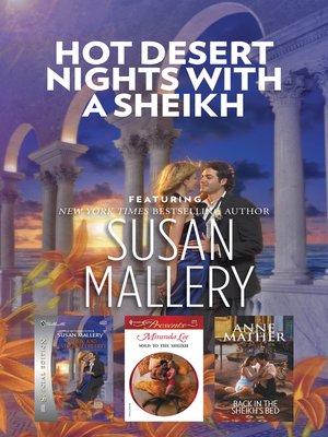 cover image of Hot Desert Nights With a Sheikh--3 Book Box Set